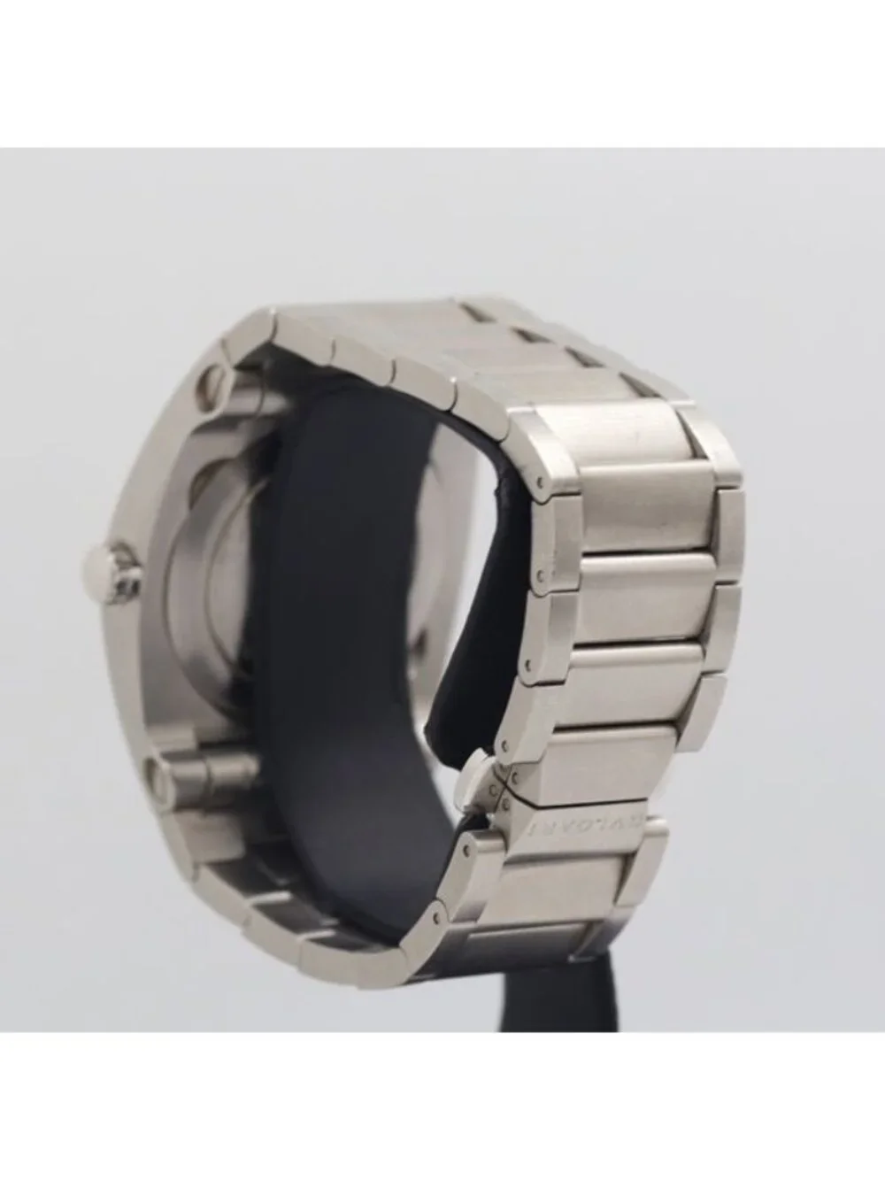 Bvlgari Ergon Automatic Winding Date Black Dial Watch